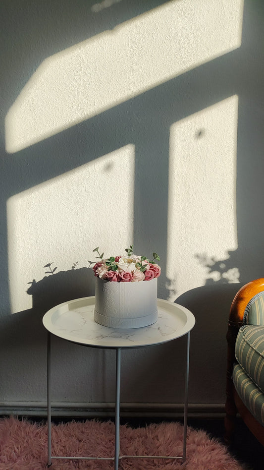 Rosé Équilibre – Elegante Rosenkomposition in Blush & Creme