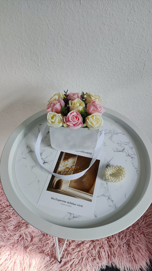 Soft Bloom Classic – Harmonisches Rosenarrangement in Pastelltönen