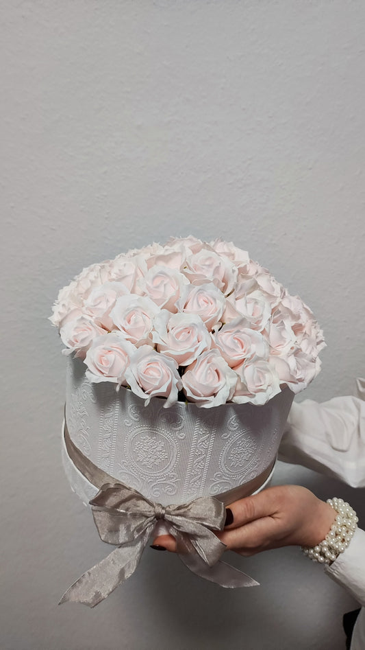 Rosé Symphony – Grand Deluxe Rosenbouquet in Premium-Box